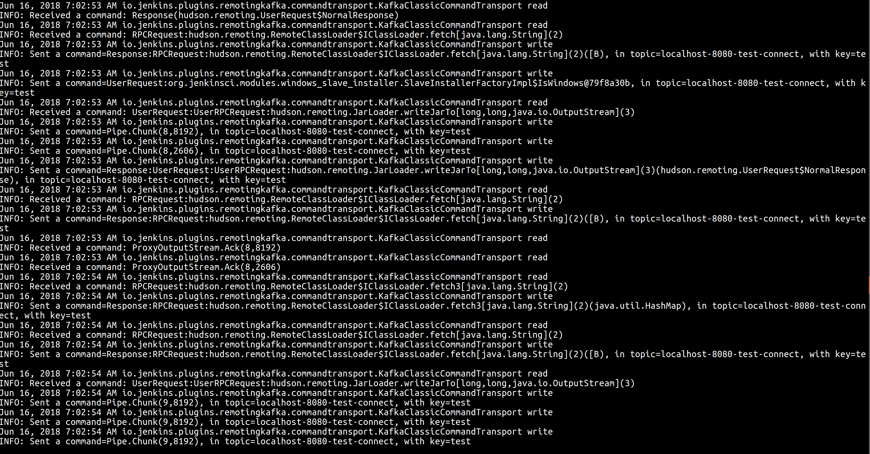 kafka commands